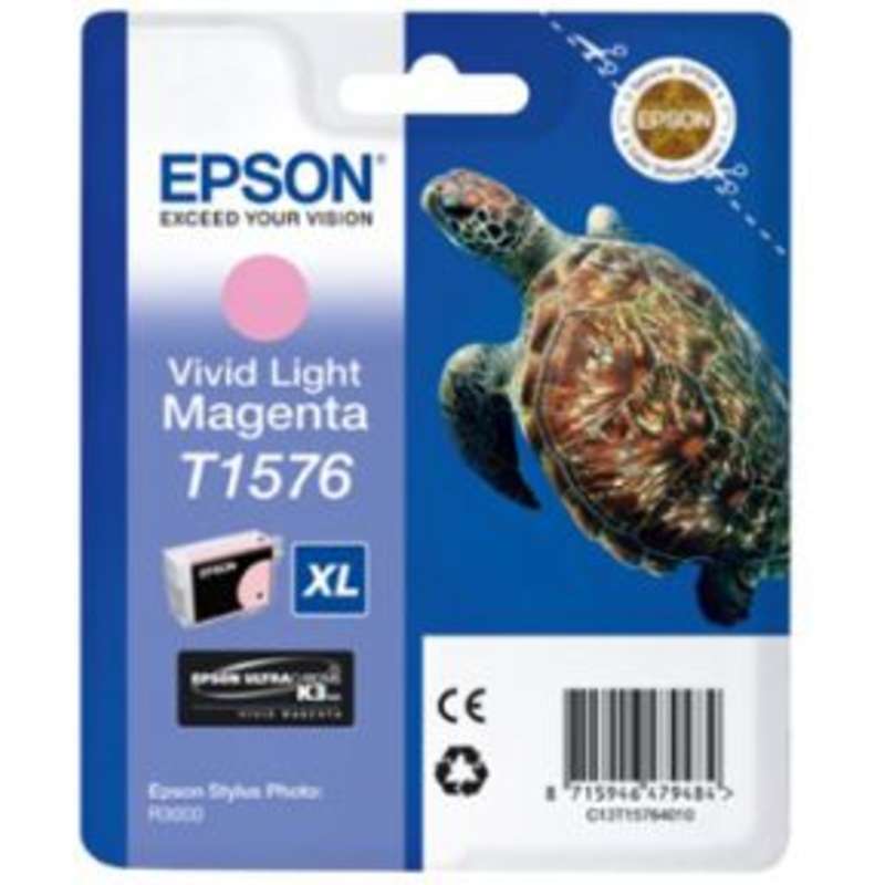 Värikasetti Epson EPST15764010 R3000 light punainen